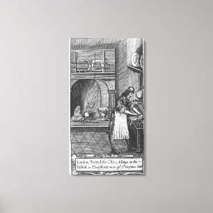 Die französische Koch von La Varenne Leinwanddruck