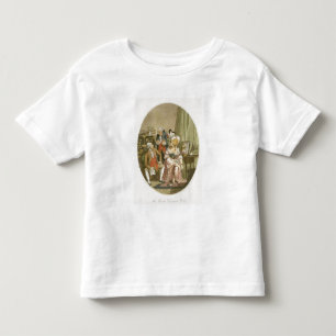 Die französische Umkleidekabine, graviert von P.W Kleinkind T-shirt
