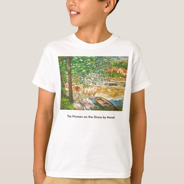Die Frau auf dem Ufer T-Shirt (Vorderseite)