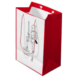 "Die Frau, der Krieger, die Königin" Mittlere Geschenktüte
