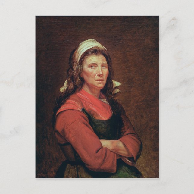 Die Frau des Volkes Postkarte (Vorderseite)