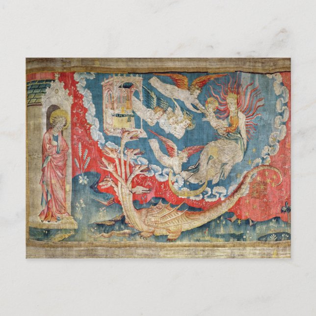 Die Frau, die kurz davor steht, Geburt und Große z Postkarte (Vorderseite)