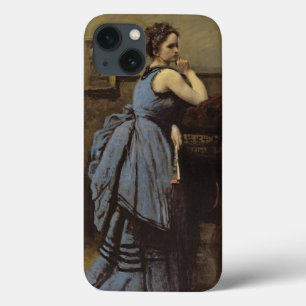 Die Frau in Blau, 1874 iPhone 13 Hülle