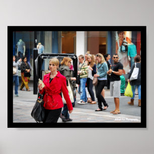 Die Frau in Rot Poster
