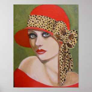 Die Frau in Rot / Poster