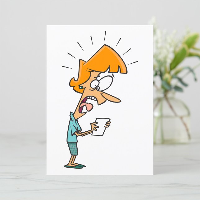 Die Frau muss schreiend einladen Einladung (Von Creator hochgeladen)