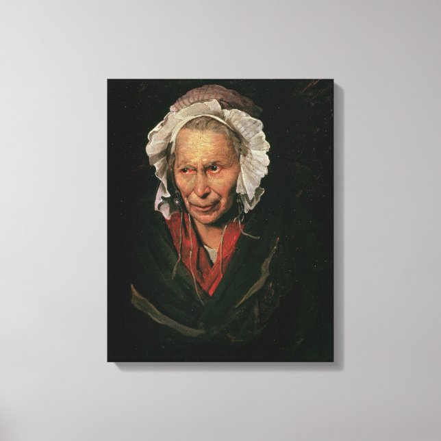 Die Frau oder die Besessenheit des Neides, 1819-22 Leinwanddruck (Vorderseite)