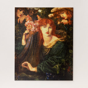 Die Frau von Garlandi von Dante Gabriel Rossetti