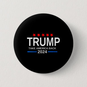 Die Frauen Trump 2024 nehmen die Wahlen in Amerika Button