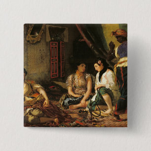 Die Frauen von Algier in ihrer Wohnung, 1834 Button