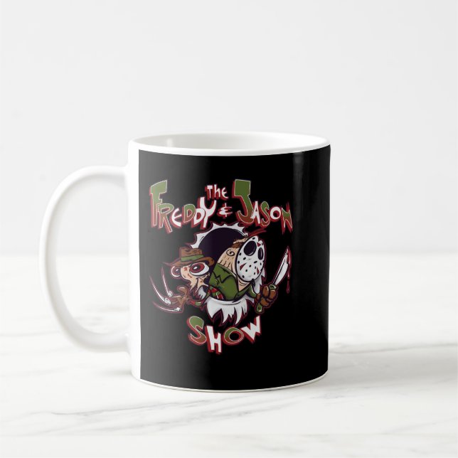 Die Freddy and Jason Show  Kaffeetasse (Links)