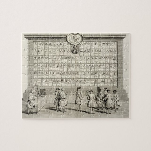 Die freien Maurer, mit Zeichen für die (Horizontal)