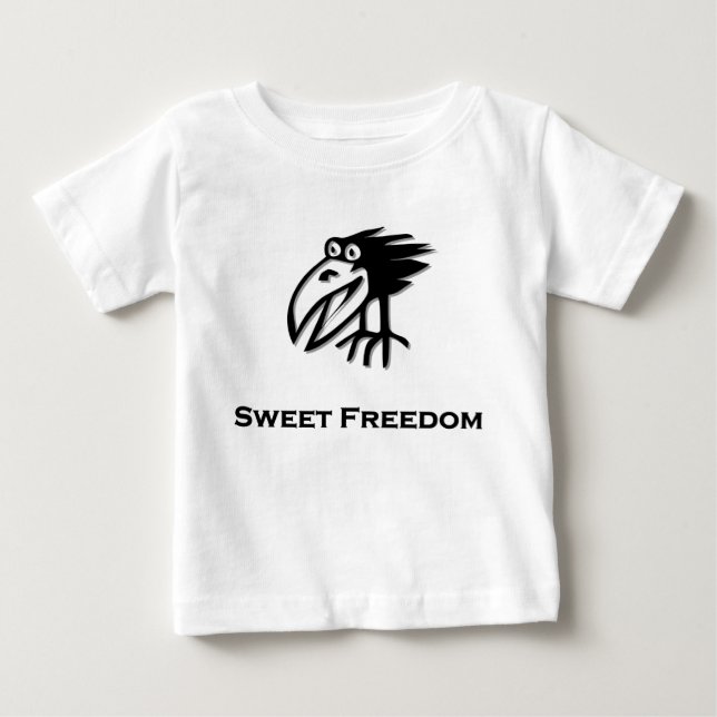Die Freiheit der Vögel Baby T-shirt (Vorderseite)