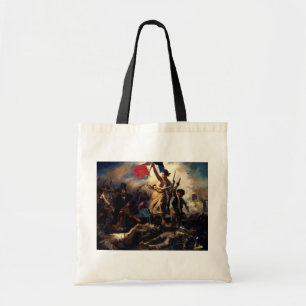 Die Freiheit führt das Volk, Eugene Delacroix Tragetasche