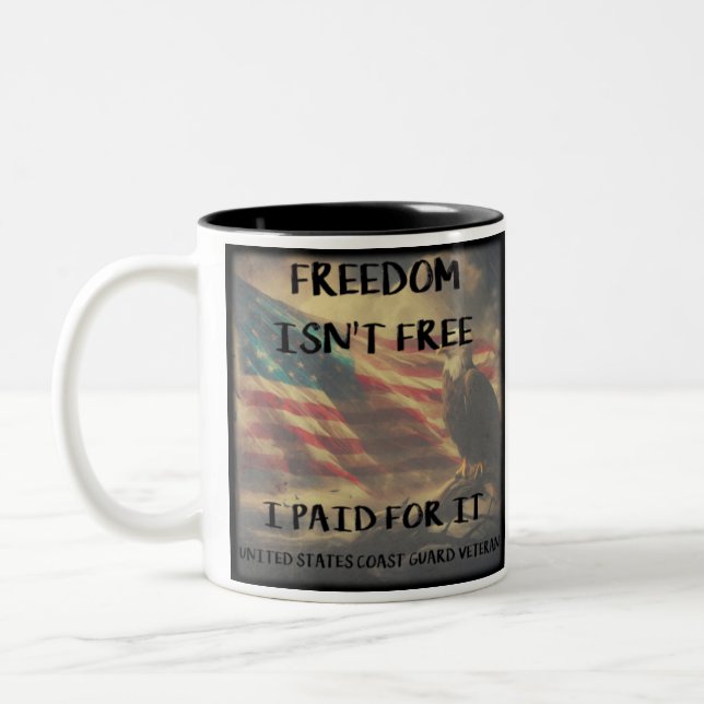 Die Freiheit ist keine kostenlose Tasse Coffee Gua (Links)