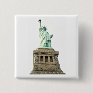 Die Freiheitsstatue Button
