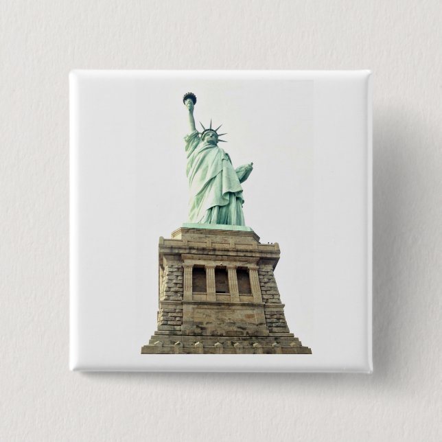Die Freiheitsstatue Button (Vorderseite)