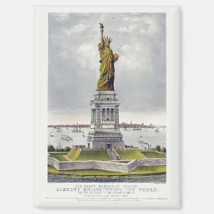 Die Freiheitsstatue, Die große Bartholdi-Statue Magnet