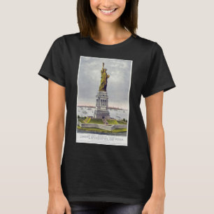 Die Freiheitsstatue, Die große Bartholdi-Statue T-Shirt