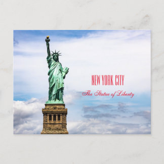 Die Freiheitsstatue Postkarte