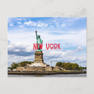 Die Freiheitsstatue Postkarte