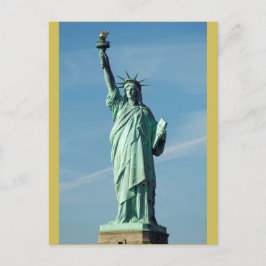 Die Freiheitsstatue zur Aufklärung der Welt Postkarte