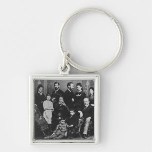 Die freud-Familie, c.1876 Schlüsselanhänger