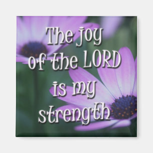 Die Freude am Lord ist meine Stärke Magnet