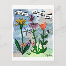 Die Freude am Tag | Art Card Postkarte
