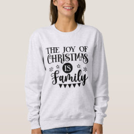 Die Freude an Weihnachten Sweatshirt