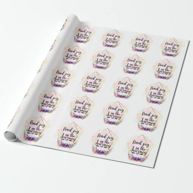 Die Freude auf der Reise Geschenkpapier (Ungerollt)