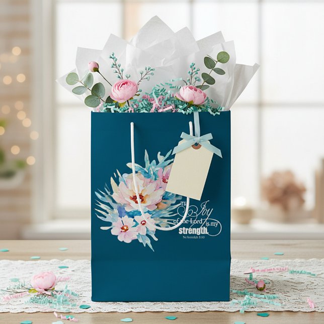 Die Freude des Herrn blühend Mittlere Geschenktüte (Von Creator hochgeladen)