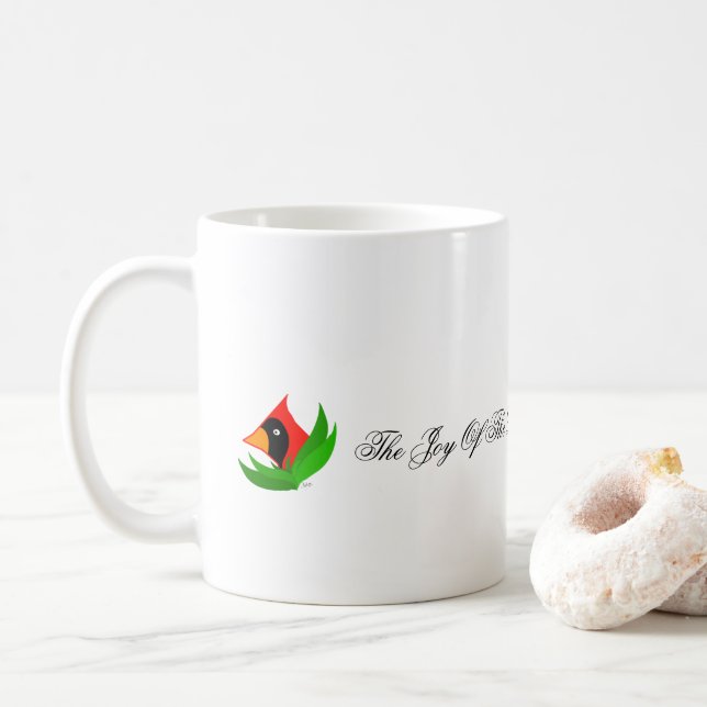 Die Freude des Herrn ist meine Stärke Kaffeetasse (Mit Donut)