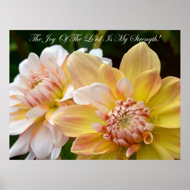 Die Freude des Herrn ist meine Stärke! Poster (Vorne)