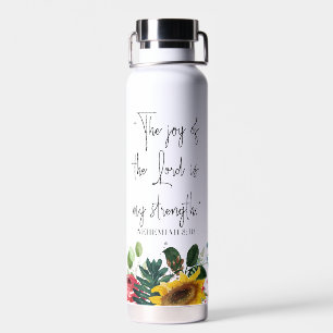Die Freude des Herrn ist meine Stärke. Tumbler Trinkflasche
