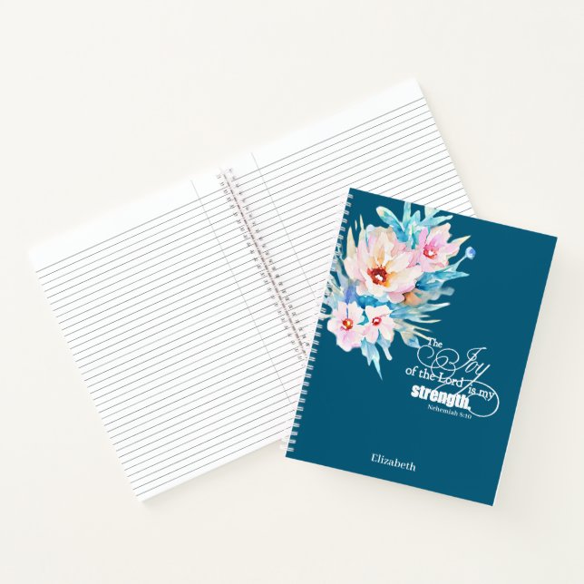 Die Freude des Herrn personalisiert Notizbuch (Innenseite)