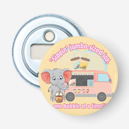 Die Freude im Jumbo, eine Blase zur Zeit Flaschenöffner