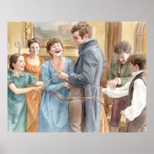 Die Freude von Mary und Tom feiern  Poster