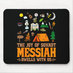 Die Freude von Sukkot Messias wohnt bei uns jüdisc Mousepad