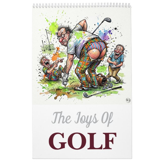Die Freuden des Golf - Kalender (Titelbild)
