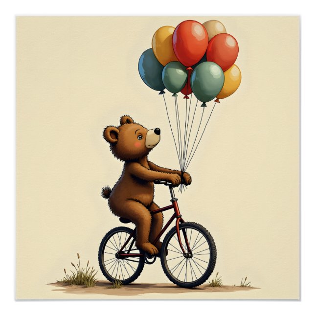 Die freudige Reise des Bären Poster (Vorderseite)