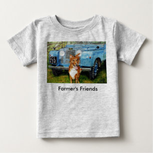 Die Freund-Kleinkind-T - Shirt des Bauern