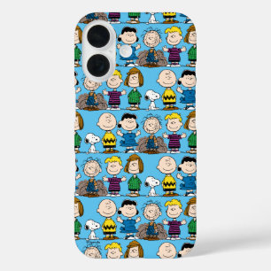 Die Freunde von Erdnüssen in einer Reihe iPhone 16 Hülle