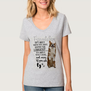Die Freundschaft mit Corgi dreht sich nicht darum, T-Shirt