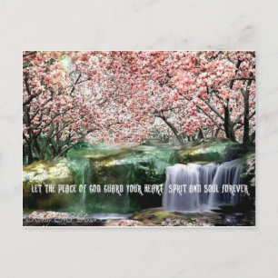 Die Friedenskirche Blossom Postkarte
