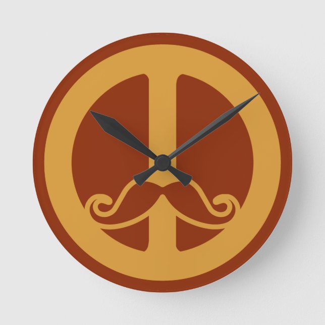 Die FriedensStache Wanduhr (Vorderseite)