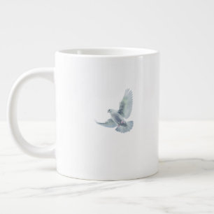 Die Friedenstaube Jumbo-Tasse