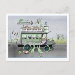 Die Frogy Fliver Omnibus-Postkarte Postkarte