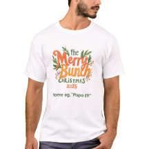 Die Frohe Bande – Retro-Familien-Weihnachts-Shirt