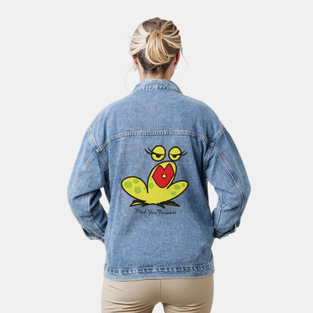 Die Froschprinzessin Jeansjacke (Modell)